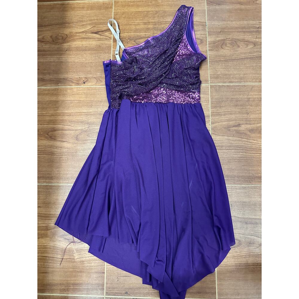 Dance Costume Medium Adult Purple Curtain Call R1441 Ballet Lyrical Contemporary